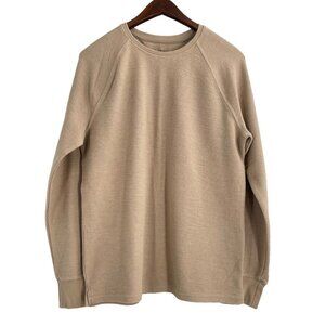 Goodfellow & Co Tan Standard Long Sleeve Shirt Mens Size Medium Casual Basic